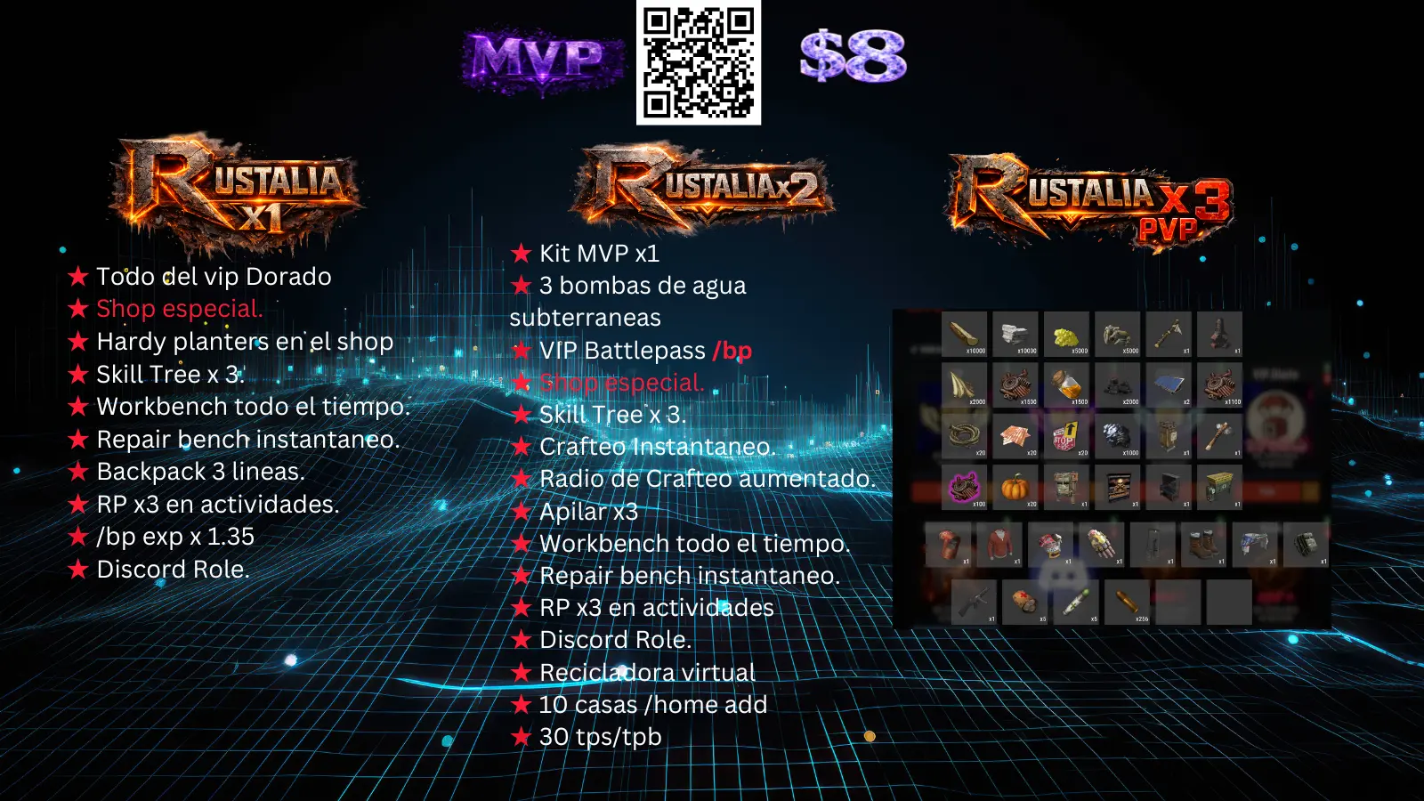 Promo visual del rango MVP